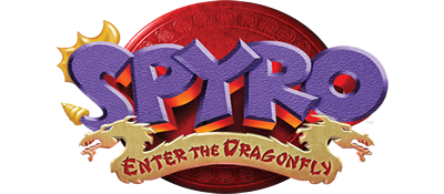 Spyro Enter the Dragonfly logo for Gamecube